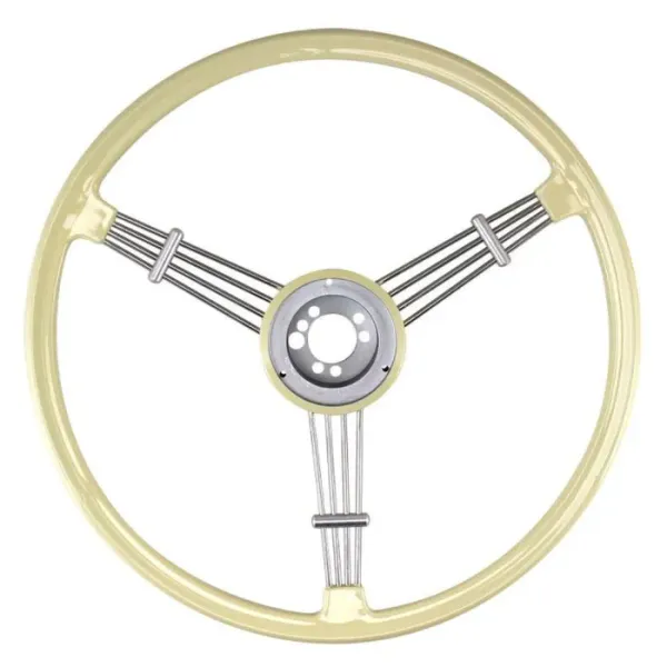 Hovedbilde SSP Banjo ratt i elfenbensfarge.