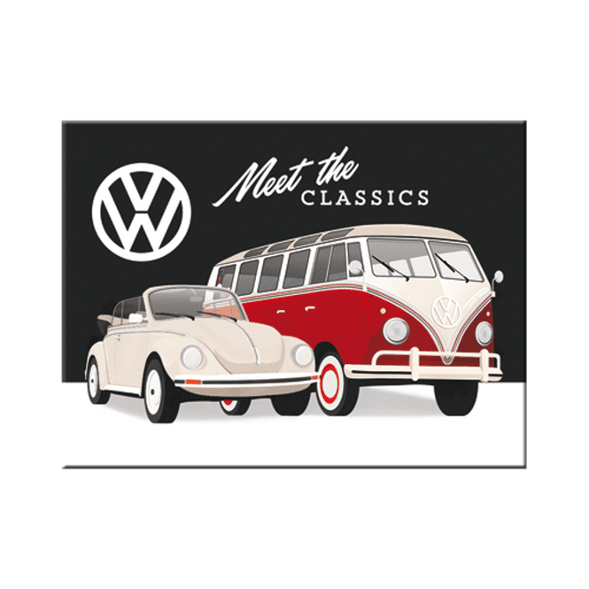 Hovedbilde Volkswagen Meet The Classics Kjøleskapsmagnet