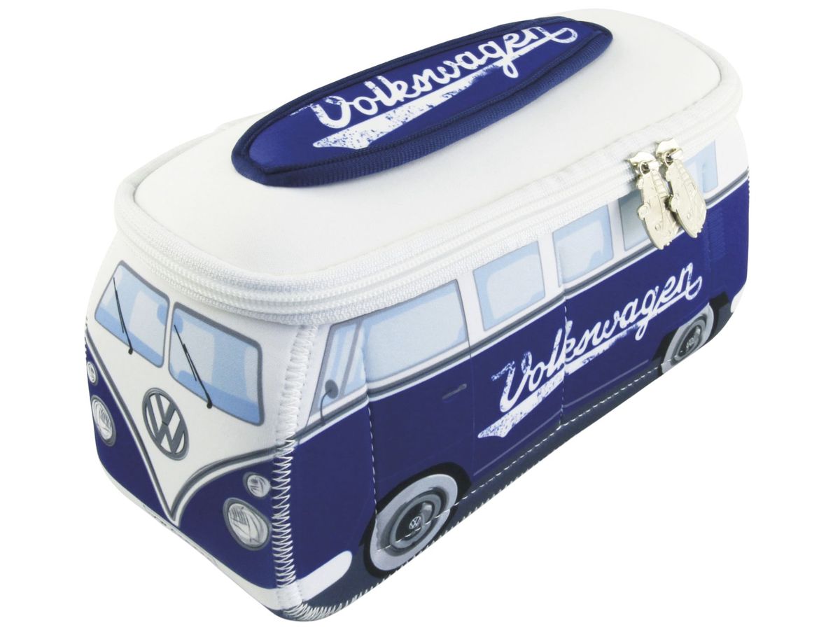 VW T1 Bulli Buss 3D Neopren Universalbag – Large - Blå