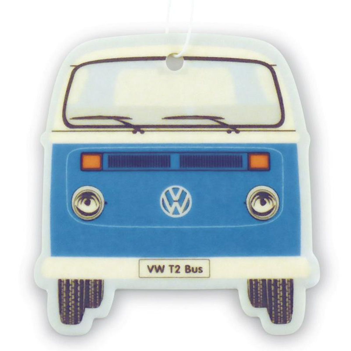 Volkswagen VW T2 Bus Air Freshener - Front/Blu